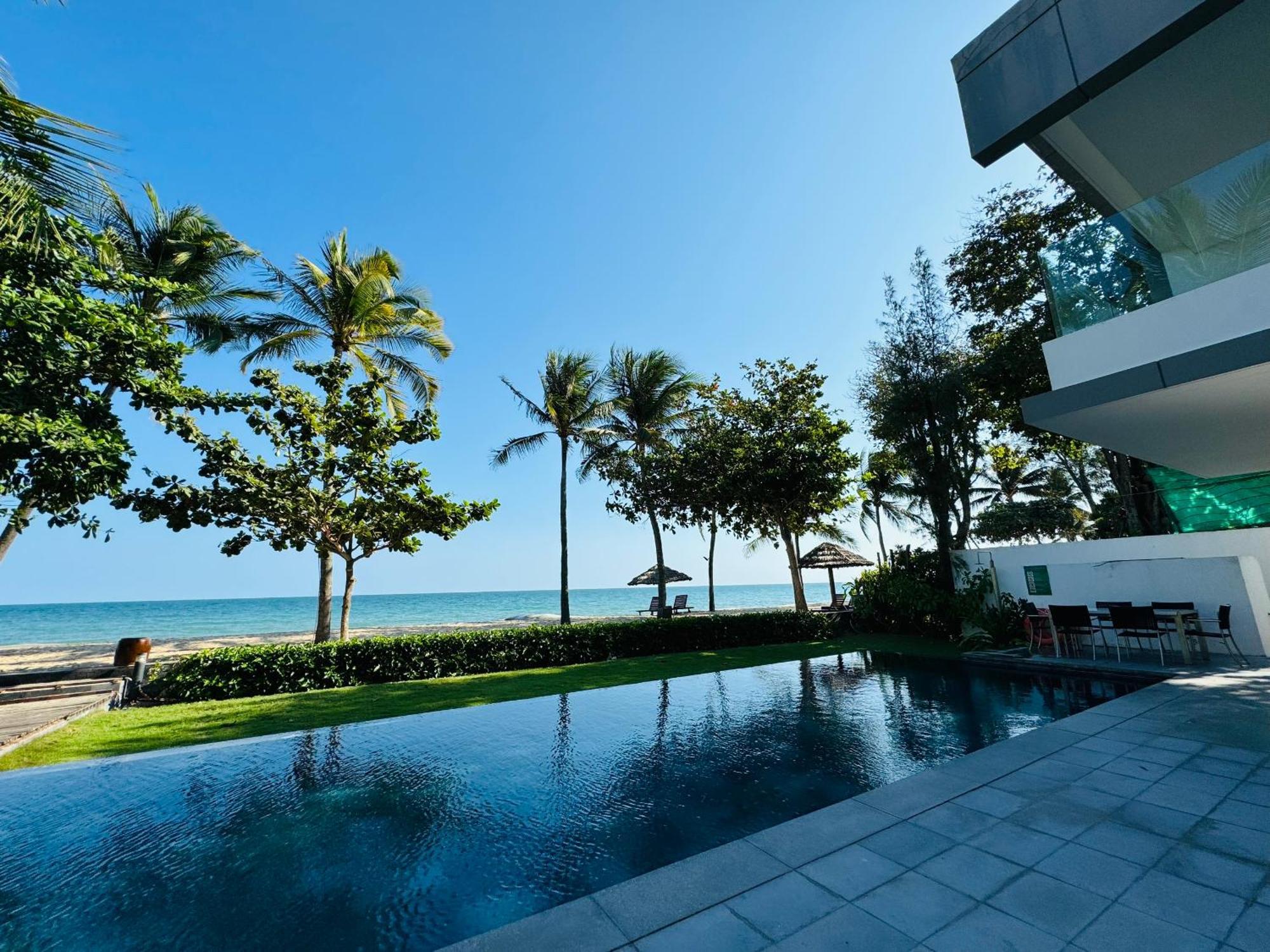 Premium Beachfront Villa 5 Bedrooms 1000M2 Sanctuary Ho Tram Resort Ll Bbq エクステリア 写真