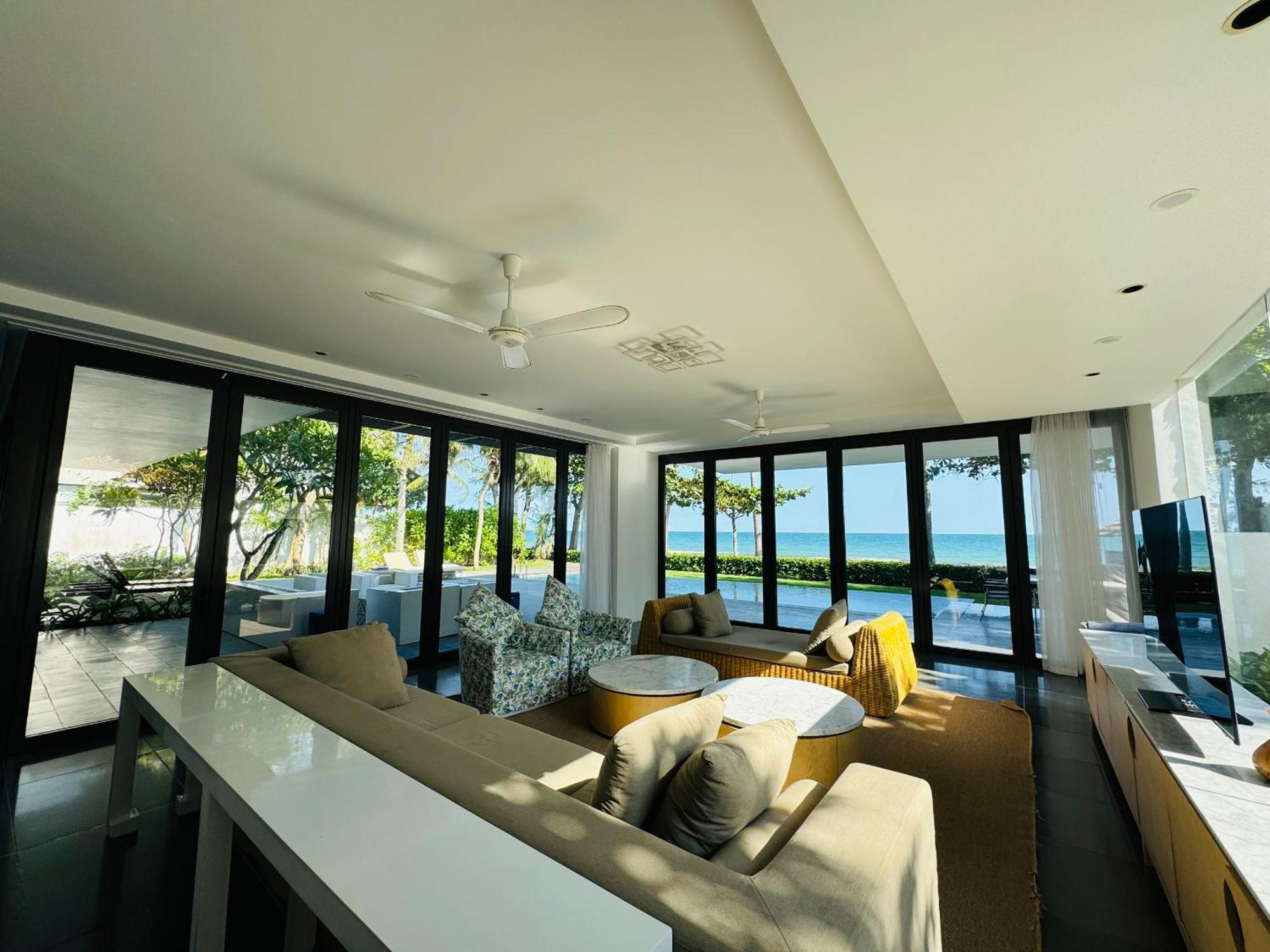 Premium Beachfront Villa 5 Bedrooms 1000M2 Sanctuary Ho Tram Resort Ll Bbq エクステリア 写真